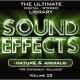 Sound effects: nature & animals (99 different sounds). Volume 02