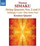 String quartets nos 2 and 3. Soliloquy cycle I,II,III. Due sotto-Voci