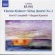 Clarinet quintet. String quartet no. 2