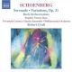 Serenade. Variations, Op. 31. Bach Orchestrations